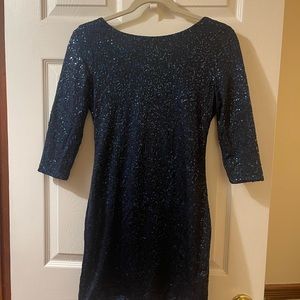 Sequin party mini dress - holiday party dress